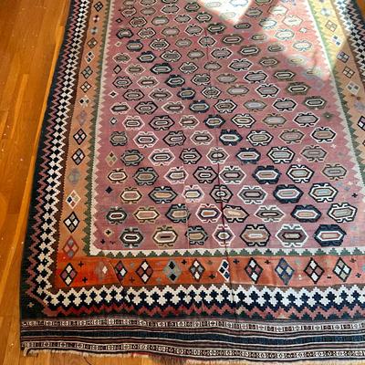 Sale Photo Thumbnail #1127: Measures: 10' long x 5'8" wide
has sun fading 
overall good condition