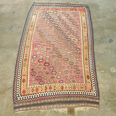 Sale Photo Thumbnail #1131: Measures: 10' long x 5'8" wide
has sun fading 
overall good condition