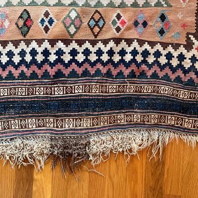 Sale Photo Thumbnail #1124: Measures: 10' long x 5'8" wide
has sun fading 
overall good condition