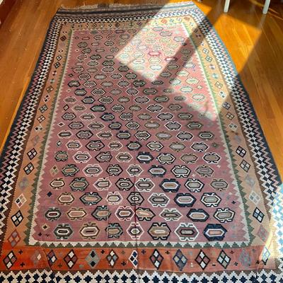 Sale Photo Thumbnail #1128: Measures: 10' long x 5'8" wide
has sun fading 
overall good condition