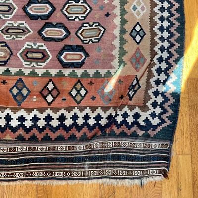 Sale Photo Thumbnail #1126: Measures: 10' long x 5'8" wide
has sun fading 
overall good condition