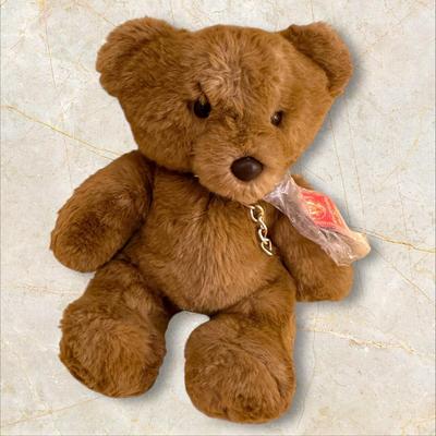 Sale Photo Thumbnail #1373: Brown Teddy Bear Lenci Torino with Certificate, excellent condition, 14" Long