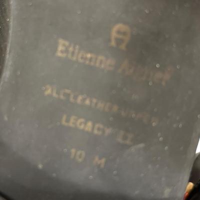 Sale Photo Thumbnail #1399: Etienne Aigner Black Boots in Box Size 10M Legacy II Like New