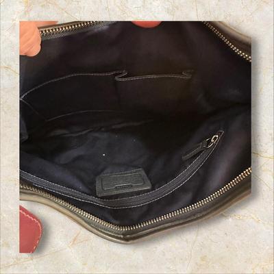 Sale Photo Thumbnail #1427: Dusty Pink Coach Handbag + Coin Purse - great condition!