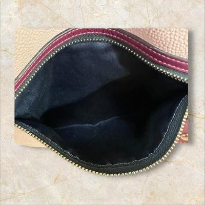Sale Photo Thumbnail #1429: Dusty Pink Coach Handbag + Coin Purse - great condition!