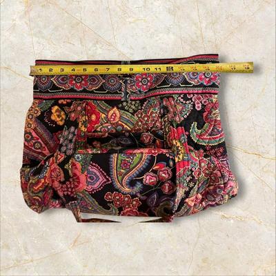 Sale Photo Thumbnail #1432: Large Vera Bradley Floral Tote Bag- excellent condition!