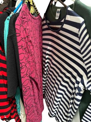 BIg Lot of Women's Long Sleeve Shirts and Lightweight Sweaters