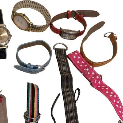 Watches and Bands Lot, Mostly Disney, Untested