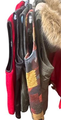 5 Vests - Liz Claiborne, Coldwater Creek, Bass Sizes Med. and Large