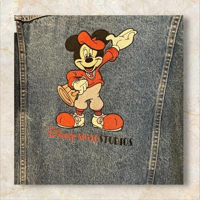 Denim Disney Jacket #2 Size Medium, Lee Brand, Mickey on Back