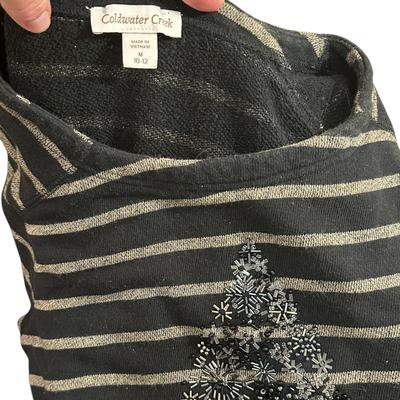 Lot of 7 Christmas Holiday Sweaters Sizes Medium and Large- So Festive!