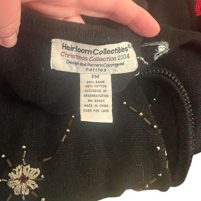 Lot of 7 Christmas Holiday Sweaters Sizes Medium and Large- So Festive!