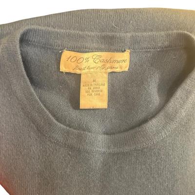 Lot of 4 Long Sleeve Cashmere Sweaters (3 Med & 1 L)