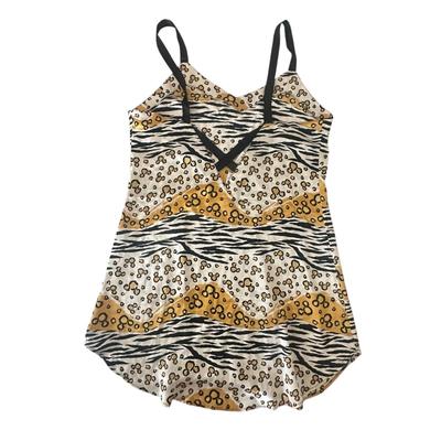 Silk Walt Disney World Animal Print Nightie Size Large