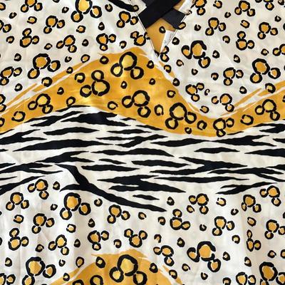 Silk Walt Disney World Animal Print Nightie Size Large