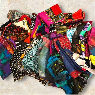 Huge Lot of Women's Scarves