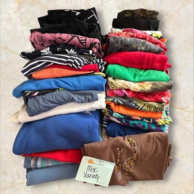 Total Misc. Variety of Women's Tops/ Shirts Sizes Medium & Large