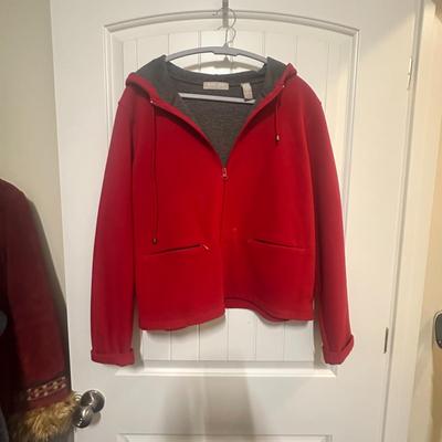 Lot of 4 Fleece Jackets and Coat