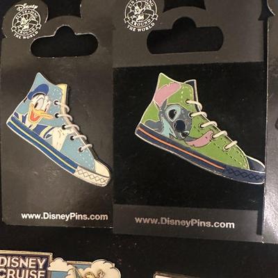 Lot of Disney Pins! and a Goofy Note Pad