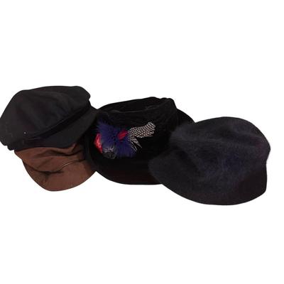 Lot of 4 Women's Hats