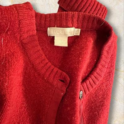 Lot of 13 Women's Size Large Sweaters, Vests, and Shirts