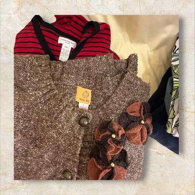 Lot of Women's MEDIUM Shirts and Sweaters