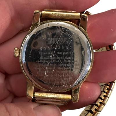 Disney's Wild Kingdom Jewelry Box with Watch (untested)