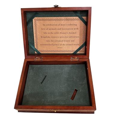 Disney's Wild Kingdom Jewelry Box with Watch (untested)