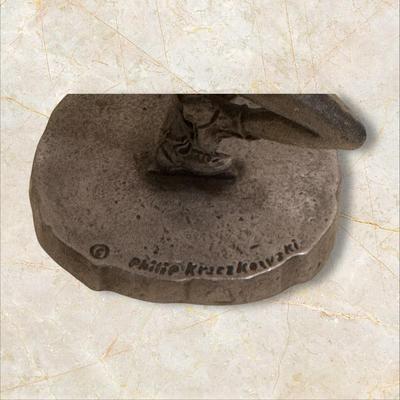 Olympic Winter Games Lake Placid Ice Skating FIgurine 1980