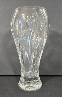 LOT 102D: Crystal Vases, Pitcher, and Footed Candy Dish with Lid