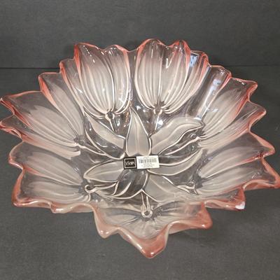 LOT 109D: Mikasa Pink Tulip Bowl, Lenox Cup and Saucer, Fitz and Floyd Trinket Box, and More