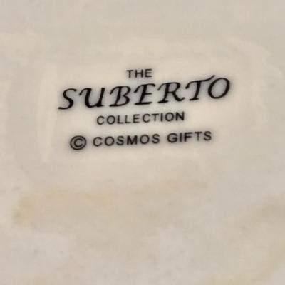 LOT 109D: Mikasa Pink Tulip Bowl, Lenox Cup and Saucer, Fitz and Floyd Trinket Box, and More