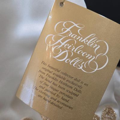 LOT 113D: Animated Angel and Franklin Heirloom Dolls Angel