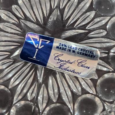 LOT 115D: Variety of Crystal Pieces Including Nut Dishes, Coasters, and More