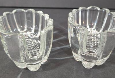 LOT 115D: Variety of Crystal Pieces Including Nut Dishes, Coasters, and More