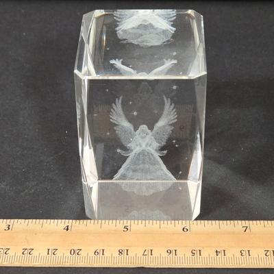 LOT 117D: Glass Vanity Box, Clown Figurine, Dolphin Figurine, and More