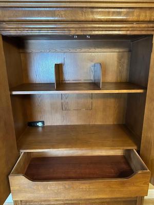 Henredon “Charles X” Burlwood Armoire