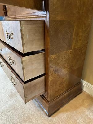 Henredon “Charles X” Burlwood Armoire