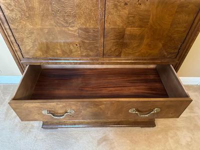 Henredon “Charles X” Burlwood Armoire