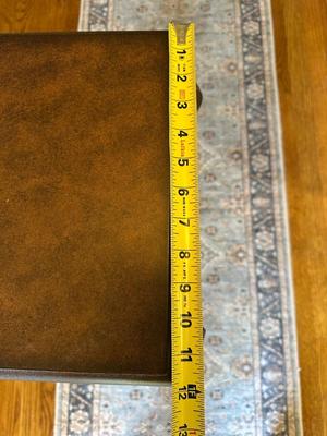 Scrolled Iron and Wood Accent Table