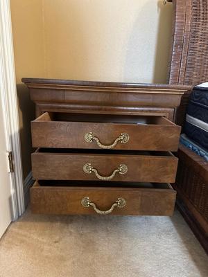 Pair of Henredon “Charles X” 3-Drawer Chests