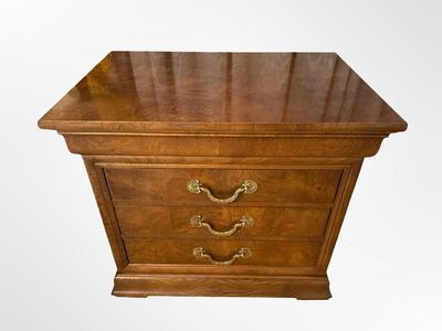 Pair of Henredon “Charles X” 3-Drawer Chests