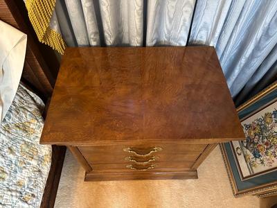 Pair of Henredon “Charles X” 3-Drawer Chests