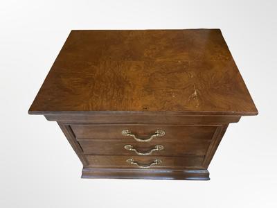 Pair of Henredon “Charles X” 3-Drawer Chests
