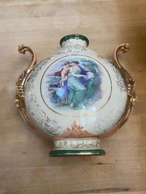 Two French Porcelain Urns