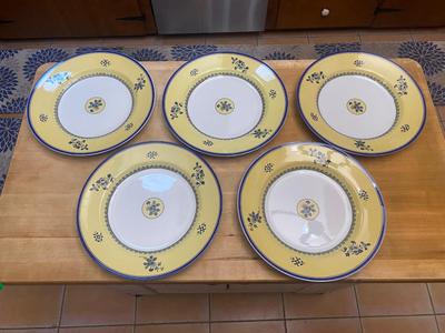 5 Spode Albany Dinner Plates