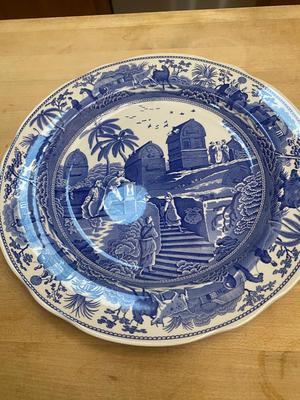 Two Spode “The Blue Room Collection” Plates