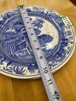 Two Spode “The Blue Room Collection” Plates