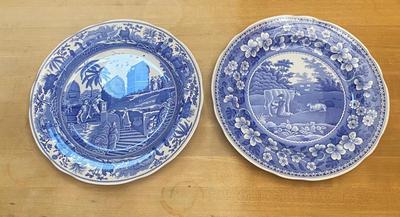 Two Spode “The Blue Room Collection” Plates