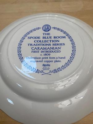 Two Spode “The Blue Room Collection” Plates